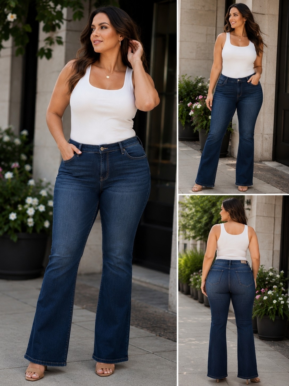 Torrid Dark Blue LUXE SLIM BOOT Jeans for Women SUPER STRETCH